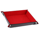 2pcs PU Leather Foldable Dice Rolling Tray for Watch Jewelry Storage Case