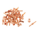 40A Plasma Cutter Consumables Torch 20x Long Nozzle and 20pc  Tools Kit