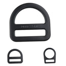 Outdoor Safety Harness Buckle Slotted D Ring Hardware for Climbing Arborist