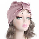 2pcs/set Women's Silk Sleeping Cap Night Sleep Hats Hair Care Scarves Bonnet