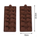 Silicone Cake Mould Chocolate Mold Christmas Tree Wand Sock Snowman Baking M Hn