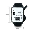 Mini wristband golf watch scoring game score goalkeeper putter goal score M D3S9