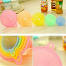 Multi-Size Plastic Funnel Diameter Kitchen Use Oil Liquid Tool US