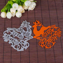 Jumping Elk Cutting Dies Stencils Scrapbook Embossing DIY Craft Album Card A