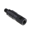6cm Metal Carp Fishing Rod Bite Alarm Connector Quick Release Adapter Black