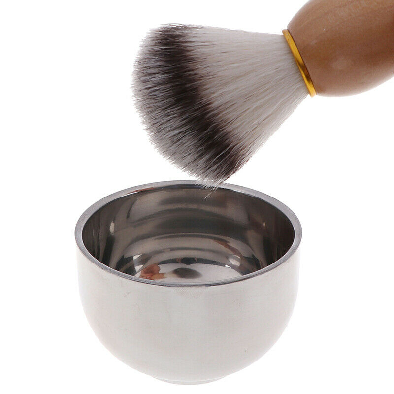 3In1Clean Tool Shave Frame Soap Bowl Bristle Hair Shave Brush Shaving Brush Se3C
