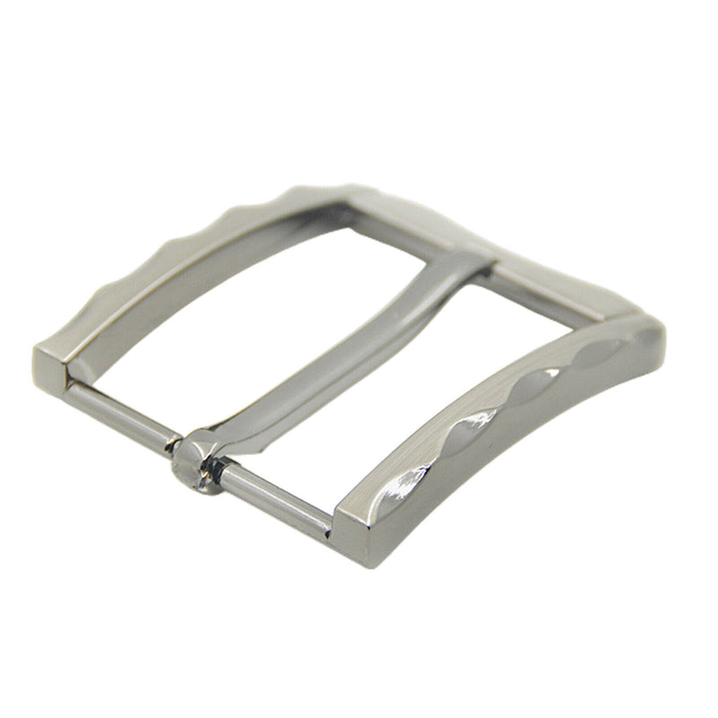 Mens Alloy Single Prong Rectangular Belt Buckle Metal Pin Buckle Replacement