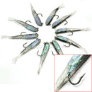 10 Pieces 70mm Soft Silicone Simulation Fish Fishing Lures Baits Tackles New