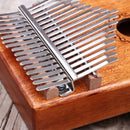 17 Keys Kalimba African Solid Thumb Finger Piano 17 Keys Solid Wood Kalimba