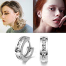 Simple Temperament Girl Earrings Diamond Men's Diamond Fashion Earrings I7A9