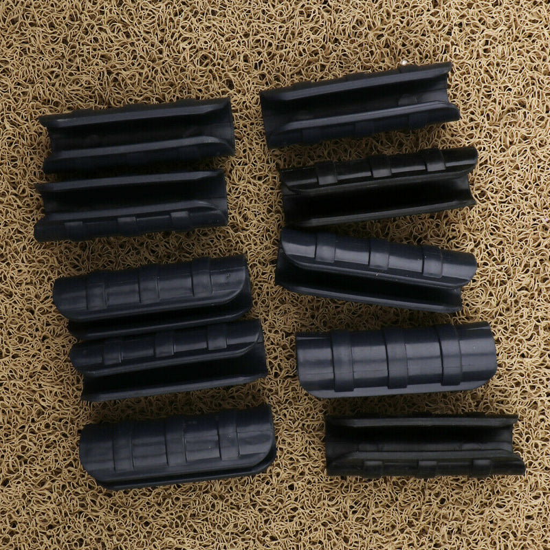 10 Pieces Greenhouse Frame Pipe Tube and Film Clip Clamp Connector Kit 25mm