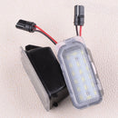 2 LED License Plate Lamp fit for Ford Fiesta Focus S-MAX Grand C-MAX Kuga Mondeo