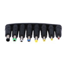 8pcs Angled Tips Universal Notebook Power Adapter Socket Plug Connector