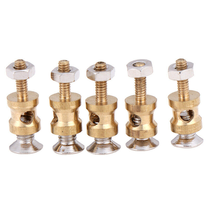 10Pcs Brass Linkage Stopper for 2.1mm Pushrod Connector for RC plane ModSE