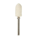 50pcs Soft Cone Felt Polishing Buffing Wheel for Rotary Tool-3mm Shank