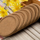12Pcs/Lot Plain Round Cork Coasters Set Coffee Cup Mat Drink Tea Pad Placem