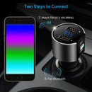 Bluetooth Car USB Charger FM Transmitter Wireless Radio Adapter MP3 Playe JDA