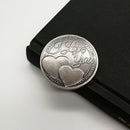 Commemorative coin lucky love word romance couple collection art gift souveni ES