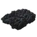 Cover chignon's dancing and skating girls' black hair net, 2 pcss
