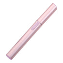 Electric Safe Shaver Eye Eyebrow Trimmer Razor Epilator for Women Pink