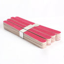 40pcs Nail Art Manicure Buffer Sanding Files Wood Crescent Sandpaper Grit