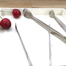 1pcs New Stainless Steel BBQ Buffet Salad Bread Cake Food Sugar Tongs Clip .