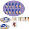 10pc Soft Silicone Cord Ear Plugs Reusable Anti Noise Snore Earplugs Great Sleep