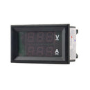 Dual LED Digital Voltmeter Ammeter Panel Amp Volt Gauge DC 0-100V 0-10A VRL