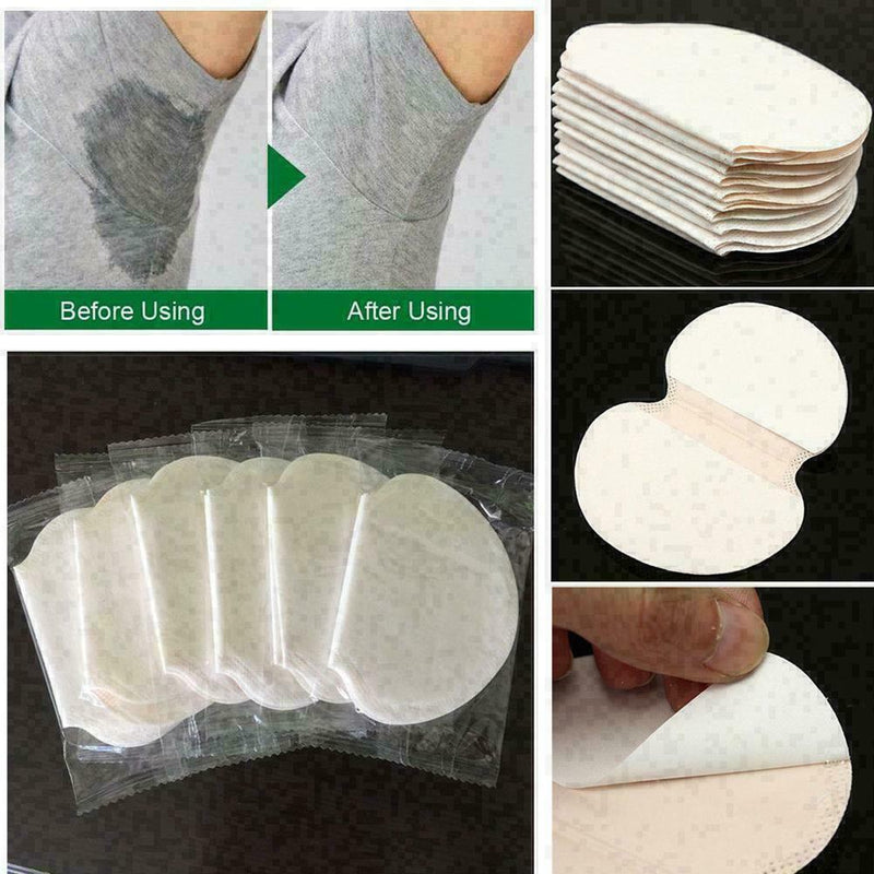 12x Armpit Sweat Pads Summer Disposable Underarm Absorbing I1L1 New Perspir K4W3
