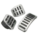Stainless Steel MT Pedal Pads For  Jetta MK4 Bora Lavida Golf MK4 Fabia
