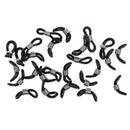 25 Pieces Eyeglass Chain Ends,Adjustable Rubber Ends Connectors for Eye Glasses
