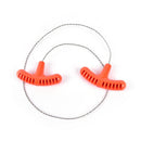 1x stainless steel wire saw outdoor camping emergency survival gear tools  JR