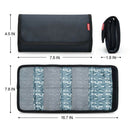 Caden Filter Case 6 Pocket Camera Lens Filter Pouch Bag for 25Mm-86Mm Filte C6U2