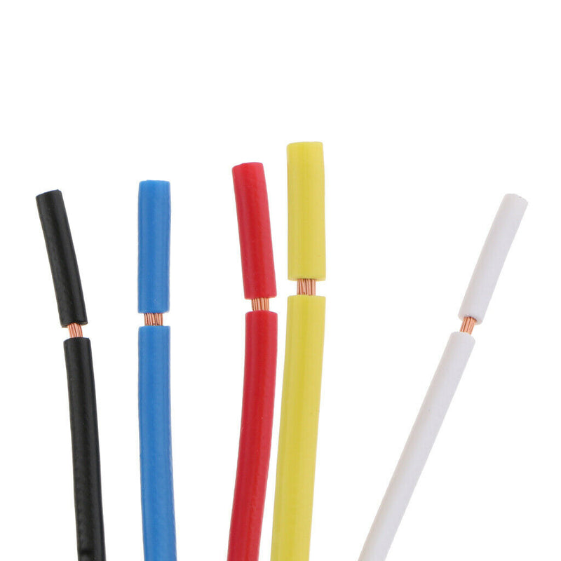 3Pcs Prewired 5 Pin Automotive Relay Harness Socket Holder 40A Fit for 6.3mm