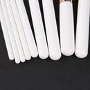 9pcs White Makeup Brushes Foundation Powder Eye Shadow Brush Cosmetic Tool