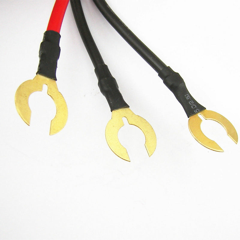 H4 Headlight Headlamp H4 Light Bulbs Relay Wiring Harness 4 Ceramic Socket Plug