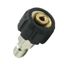 2X Durable Pressure Washer Quick Connect M22/14 to 1/4 Inch Pipe Heavy Duty