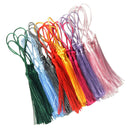 120 Pcs Rainbow Mini Bookmarks Tassel Ribbon Fringe Trim DIY Sewing
