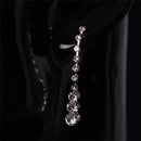 1 Set Wedding Bridal Rhinestone Crystal Necklace Drop Earrings MD Jewelry OZ