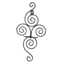 Wall Mounted Iron Tealight Votive Candle Holder Stand Home Decor Black
