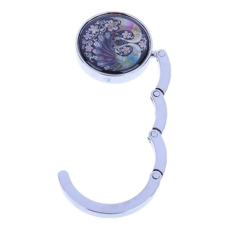Portable Foldable Bag Purse Hook Bag Hanger Hook Table Handbag Holder