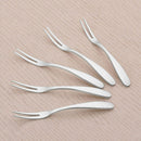 Elegant Swan Holder Spoon Fruit Tableware Coffee Set Stainless Steel Dessert Tea