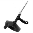 Hand-operated Drain Auger w/ Pipe For Toilet Sewer Blockage Dredge Clog Remover