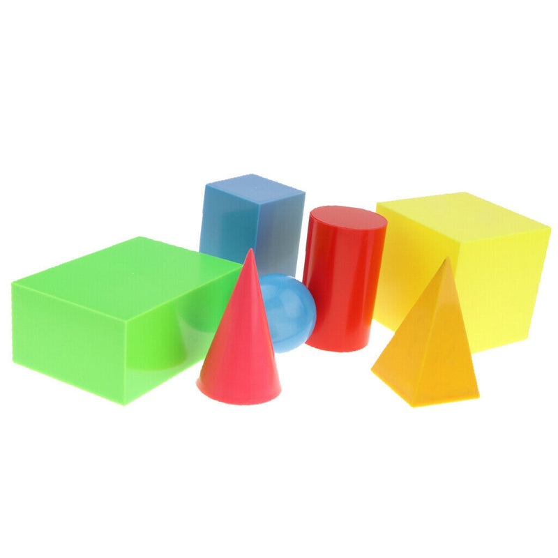 Educational Toys Montessori Mathematics Geometry Learning - Geometric Solids