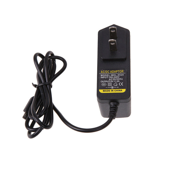 US AC to DC 5V 2A Micro USB Power Supply Adapter for Windows Android Tablet