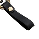Key Chain & Leather Belt Loop Key Holder Ring Keychain Keyring Keyfob Detachable