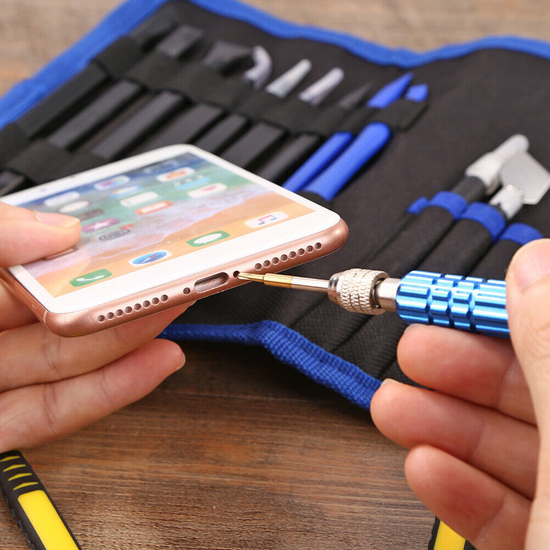 17 in 1 Phone Tablet Repair Tools Kit Dual Ends Spudger Pry Opening Tool