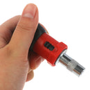 6.35mm Key Ratchet Screwdriver Wrench Handle Ratchet Socket Screw DriverBX