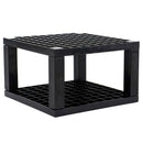 2-Pack 96 Holes Pencil & Brush Holder - Plastic Desk Organizer Stand Holder