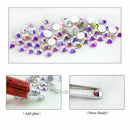 Glitter Rhinestones AB Fix Flat Back Sewing & Fabric Garment Rhinestone Nai